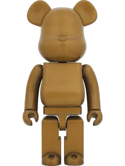 BE@RBRICK figure: GOLD TEXALIUM 《Planned to be shipped in late February 2023》