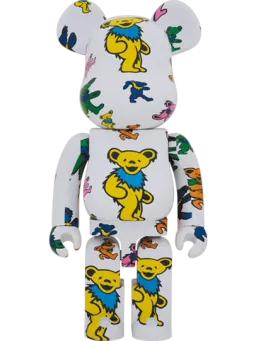 BE@RBRICK figure: Grateful Dead (dancing Bear)