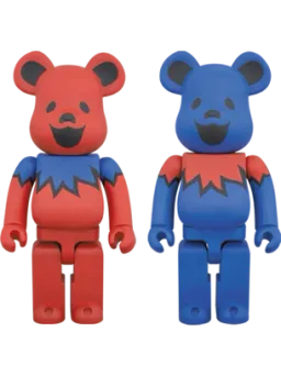 BE@RBRICK figure: Grateful Dead Dancing Bears