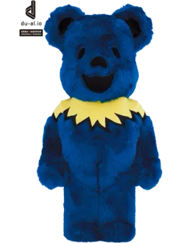 BE@RBRICK figure: GRATEFUL DEAD DANCING BEARS COSTUME Ver. BLUE
