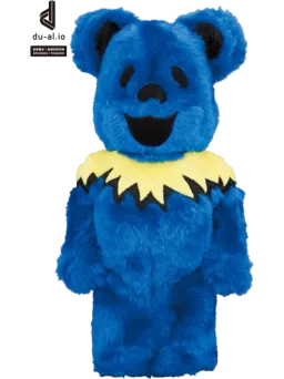 BE@RBRICK figure: GRATEFUL DEAD DANCING BEARS COSTUME Ver. BLUE