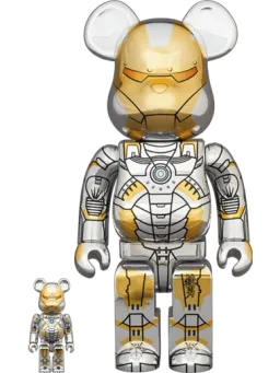 BE@RBRICK figure: Ironman Bearbrick +