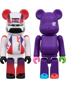 BE@RBRICK figure: Honda Racing eMS 2PCS