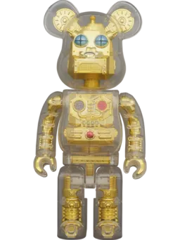 BE@RBRICK figure: HxS(HIROTA SAIGANSHO) GOLD