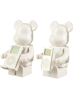 BE@RBRICK figure: iBe@r White