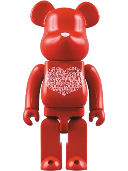 BE@RBRICK figure: International Love Heart BE@RBRICK