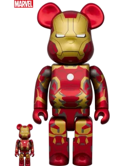 BE@RBRICK figure: Iron Man Mark 43
