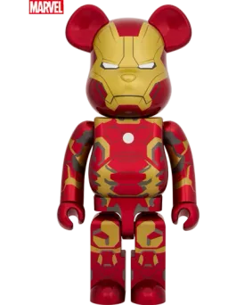 BE@RBRICK figure: Iron Man Mark 43