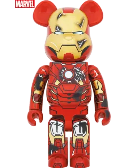 BE@RBRICK figure: IRON MAN MARK VII DAMAGE Ver.