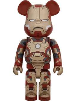 BE@RBRICK figure: Iron Man Mark Xlii（42）