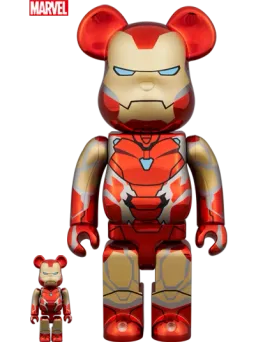 BE@RBRICK figure: IRON MAN MARK85 CHROME Ver.