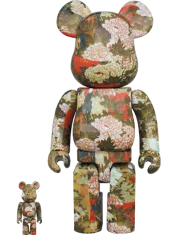 BE@RBRICK figure: Ito Jakuchu Botan Shoukin-zu
