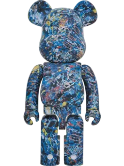 BE@RBRICK figure: Jackson Pollock Studio Water Print