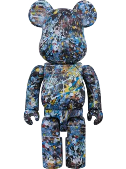 BE@RBRICK figure: Jackson Pollock Studio