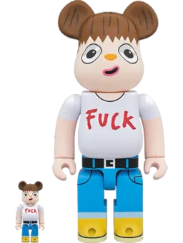 BE@RBRICK figure: Javier Calleja & Set White