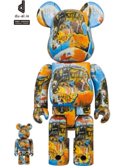 BE@RBRICK figure: Jean-Michel Basquiat #10