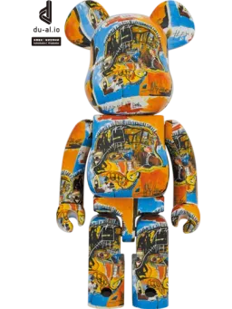 BE@RBRICK figure: Jean-Michel Basquiat #10