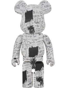 BE@RBRICK figure: Jean-Michel Basquiat #3