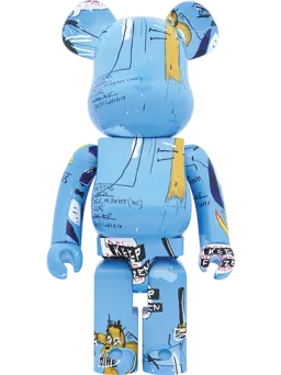 BE@RBRICK figure: Jean-Michel Basquiat #4