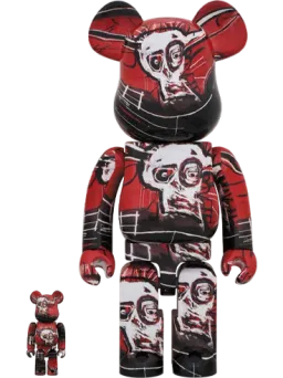 BE@RBRICK figure: Jean-Michel Basquiat #5