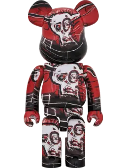 BE@RBRICK figure: Jean-Michel Basquiat #5