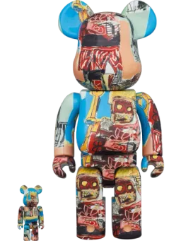 BE@RBRICK figure: Jean-Michel Basquiat #6