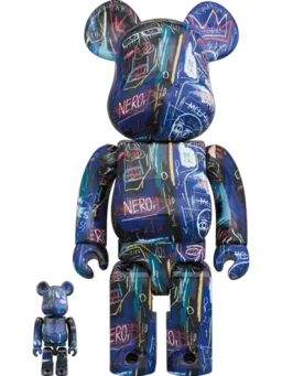BE@RBRICK figure: Jean-Michel Basquiat #7