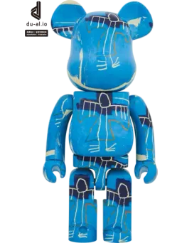 BE@RBRICK figure: Jean-Michel Basquiat #9