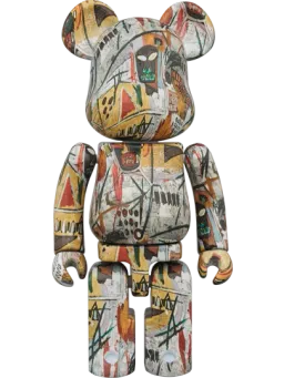 BE@RBRICK figure: Chogokin JEAN-MICHEL BASQUIAT