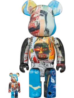 BE@RBRICK figure: Jean-Michel Basquiat "special"