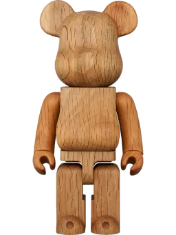 BE@RBRICK figure: Karimoku Quercus gilva
