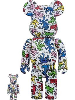 BE@RBRICK figure: Keith Haring #1 & Set Multi