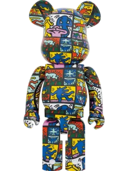 BE@RBRICK figure: Keith Haring #10