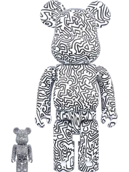 BE@RBRICK figure: Keith Haring #4