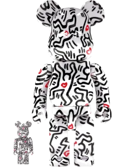 BE@RBRICK figure: Keith Haring #8