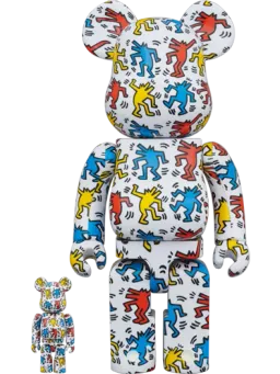 BE@RBRICK figure: Keith Haring #9