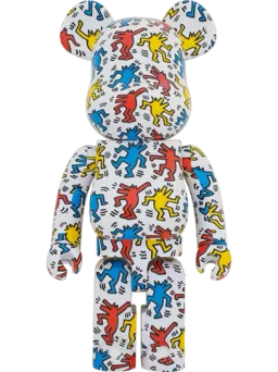 BE@RBRICK figure: Keith Haring #9