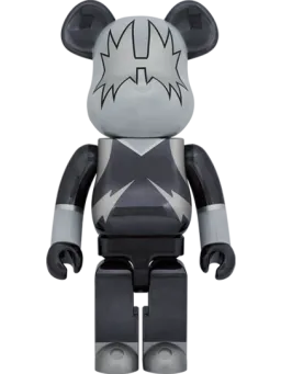 BE@RBRICK figure: KISS SPACE MAN CHROME Ver.