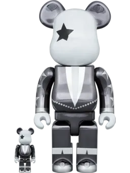 BE@RBRICK figure: KISS STAR CHILD CHROME Ver.