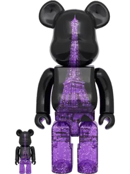 BE@RBRICK figure: La Tour Eiffel Tower Sakura Ver.