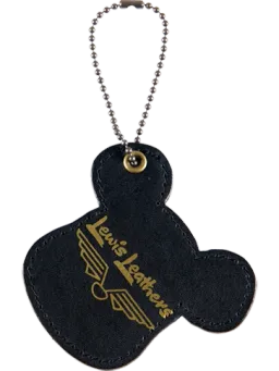 BE@RBRICK figure: × Lewis Leathers KEY RING