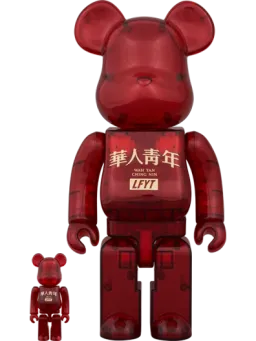 BE@RBRICK figure: LFYT × 華人青年 Wah Yan Ching Nin & RED CLEAR