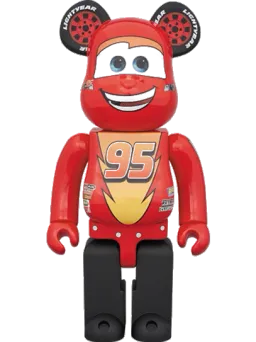 BE@RBRICK figure: LIGHTNING McQUEEN