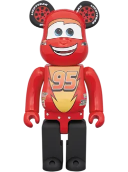 BE@RBRICK figure: LIGHTNING McQUEEN