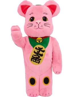 BE@RBRICK figure: Maneki Neko costume Pink