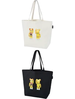 BE@RBRICK figure: Osaka Kansai Expo Tote Bag (Maneki Neko) L