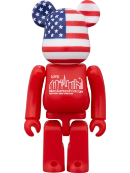 BE@RBRICK figure: Manhattan Portage 40th Anniversary Model