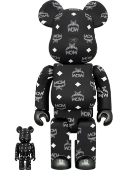BE@RBRICK figure: MCM BLACK Ver.