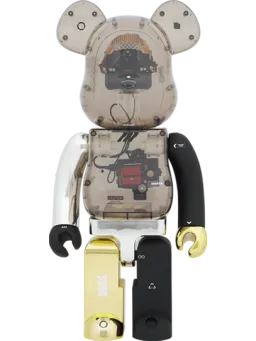 BE@RBRICK figure: Memento Mori Clear Smoke Ver.