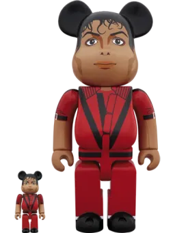 BE@RBRICK figure: Michael Jackson Red Jacket
